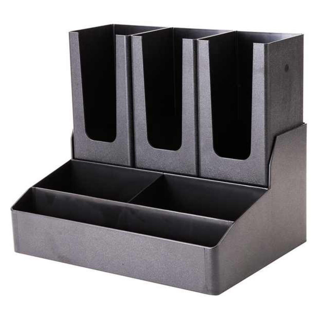 3+3 Compartment With Cup Holder