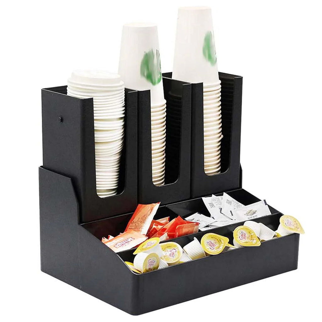 3+3 Compartment With Cup Holder