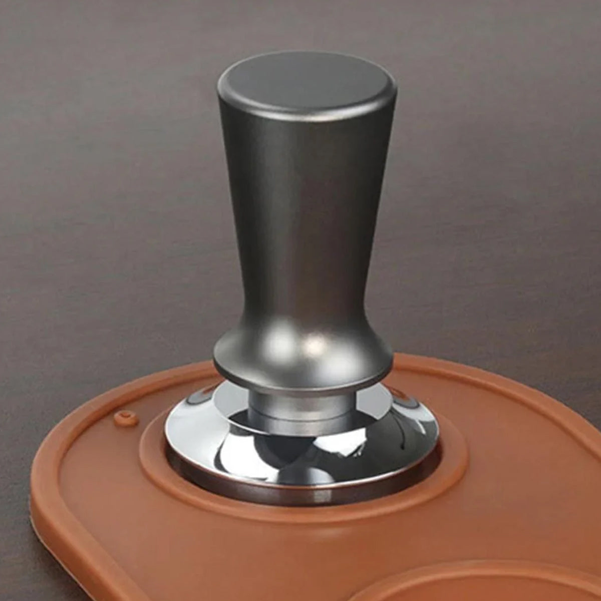 Adjustable Calibrated Coffee Tamper Stainless Steel for Cafe, Office, Home - 58mm