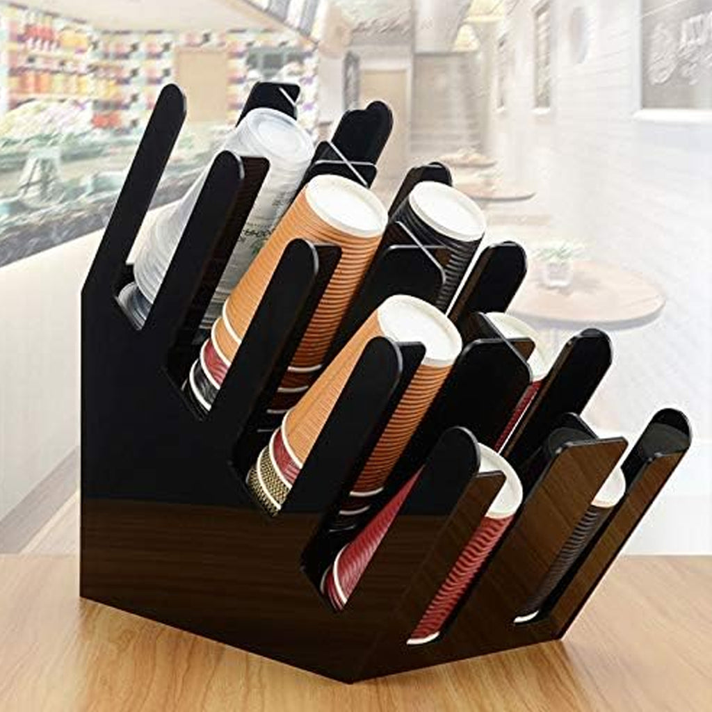 2 Cup Holder - Cup Divider - Coffee Cup Cover - Paper Cup Storage Rack