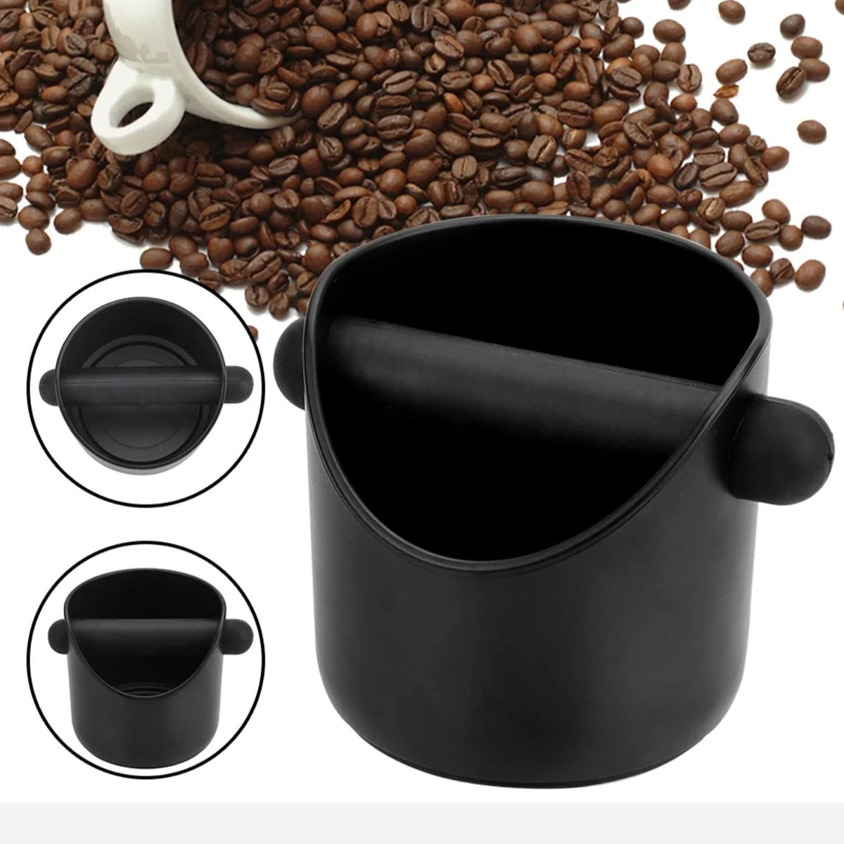 Coffee Knock Box Small-Black