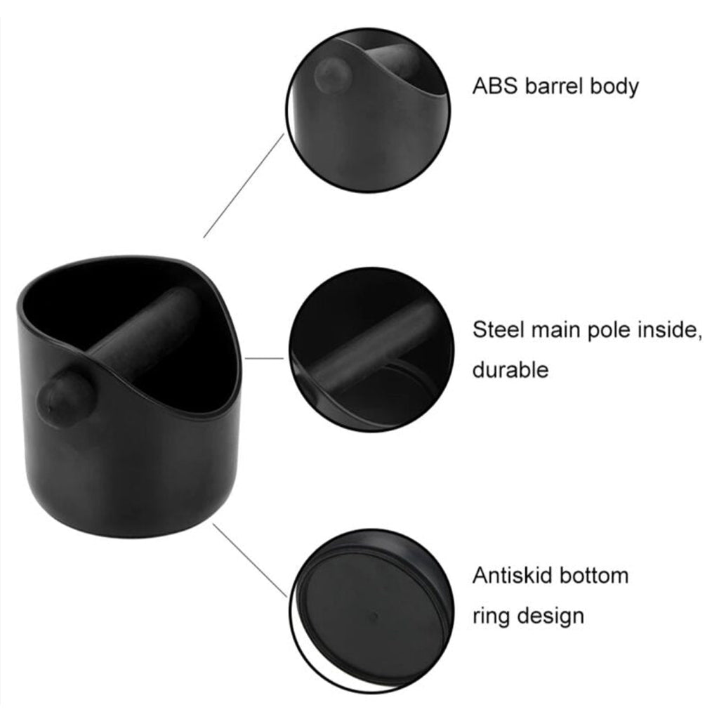 Coffee Knock Box Small-Black