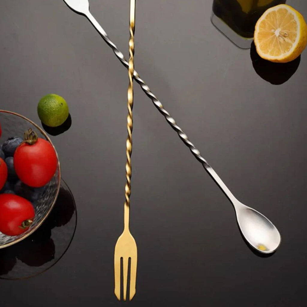 Long Bar Spoon Stainless Steel