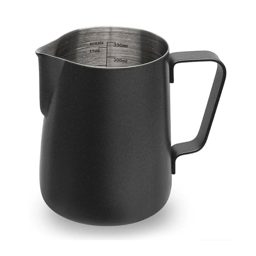 Milk Frothing Jug Black 350ml
