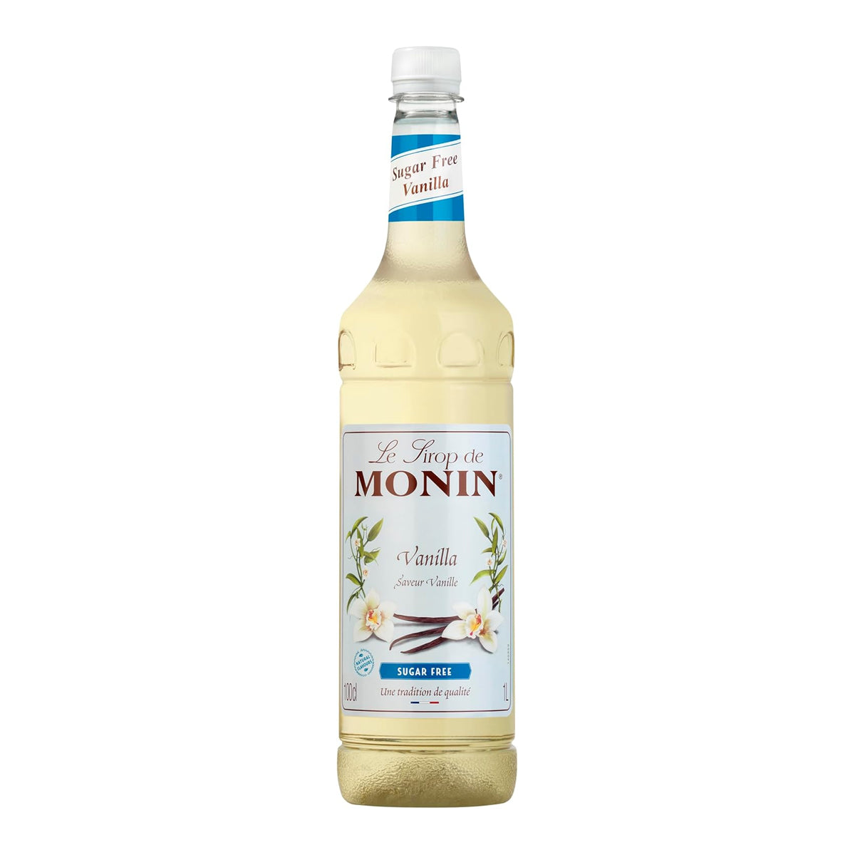 Monin Sugar Free Vanilla Syrup - 1000ml