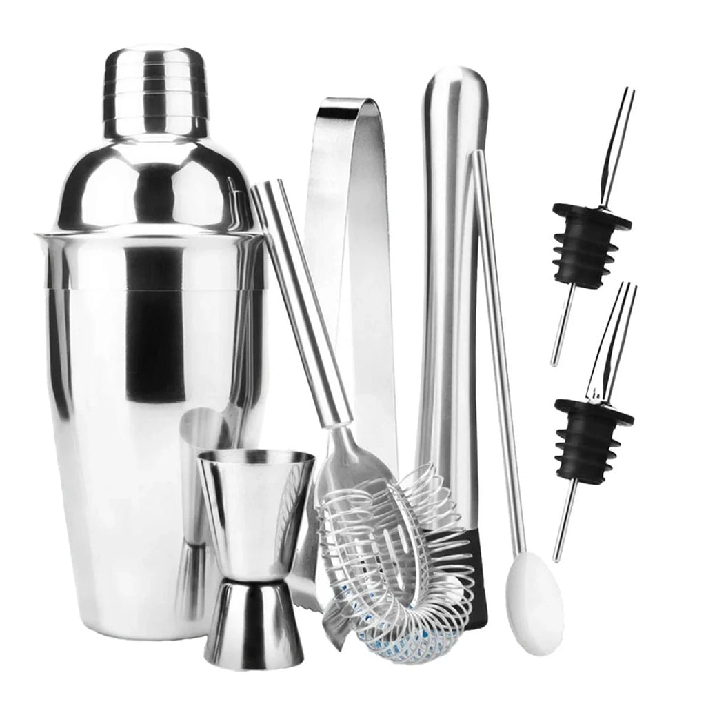 Stainless Steel Cocktail Shaker Bar Set Tools